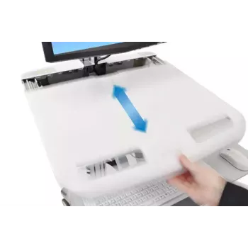 Multimediálny vozík Ergotron StyleView hliník sivá biela