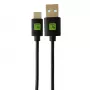 Techly ICOC MUSB20-CMAM20T USB kábel USB 2.0 2 m USB A USB C čierny