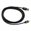 Techly ICOC MUSB20-CMAM20T USB kábel USB 2.0 2 m USB A USB C čierny