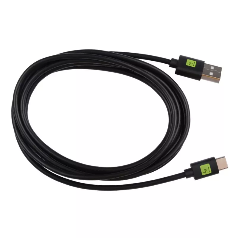 Techly ICOC MUSB20-CMAM20T USB kábel USB 2.0 2 m USB A USB C čierny