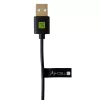 Techly ICOC MUSB20-CMAM20T USB kábel USB 2.0 2 m USB A USB C čierny