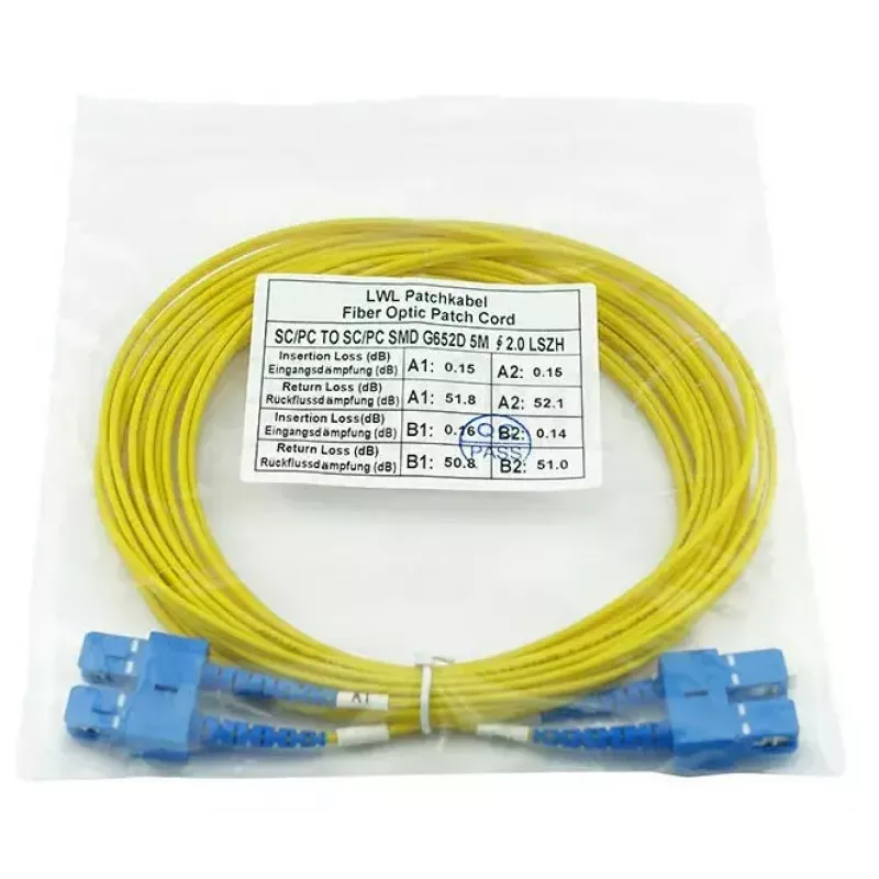BlueOptics SFP3232BU7.5MK InfiniBand optický kábel 7,5 m SC
