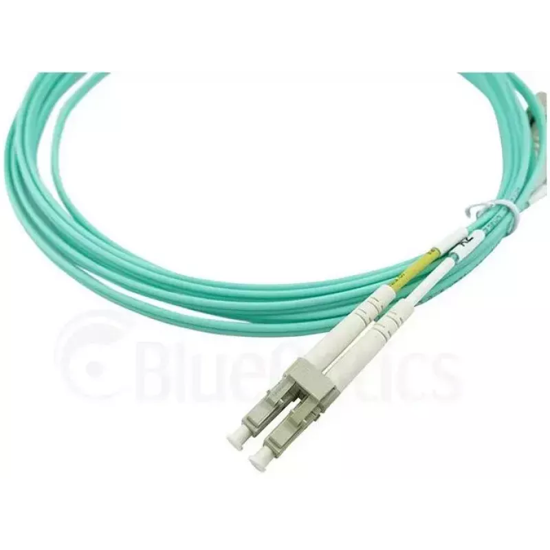 BlueOptics 055702T512000005M-BO Duplexný optický prepojovací kábel (kompatibilný s Corning), LC-UPC/SC-UPC, multimódový OM3 50/125 µm, 5 m