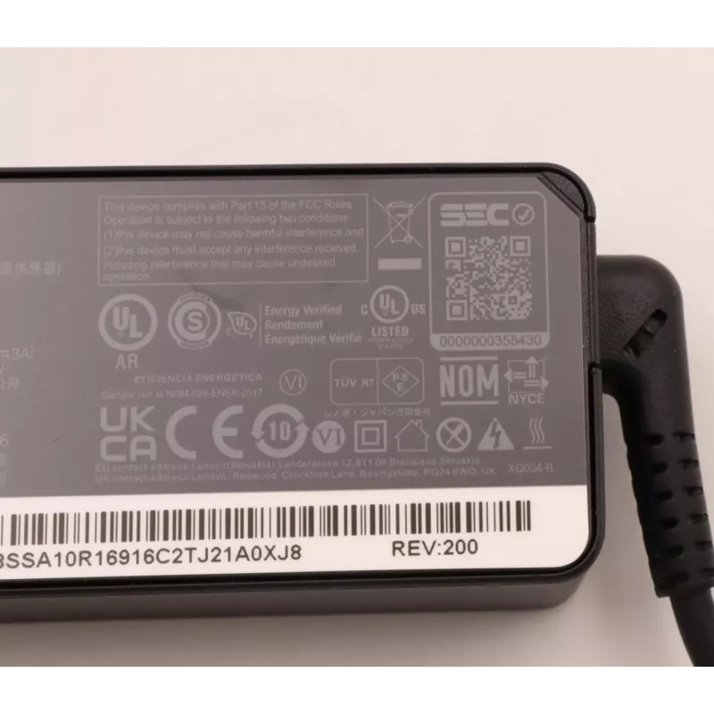 AC adaptér Lenovo 45 W USB-C 5A10W86249 — 45-W-USB-C napájací zdroj pre notebooky a zariadenia