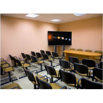Peerless SR598 multimediálny vozík/stojan čierny plochý displej
