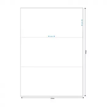 Samolepiace etikety MediaRange MRINK142 biela 150 ks