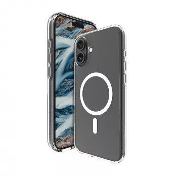 dbramante1928 Iceland Pro MagSafe - iPhone 16 - Clear, kryt, Apple, iPhone 16, 15,5 cm (6,1 palca), transparentný