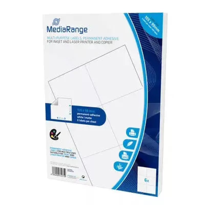 Samolepiace etikety MediaRange MRINK144