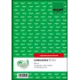 Obchodný formulár Sigel SD012 zelený A5 120 listov