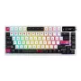 Mechanická herná klávesnica ASUS ROG Azoth X — 75% rozloženie, USB + RF Wireless + Bluetooth, RGB, podložka pod zápästie, čierna/biela