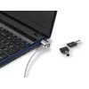 Zámok na notebook Conceptronic CNBSLOCK15T 1,5 m strieborný 2 kľúče