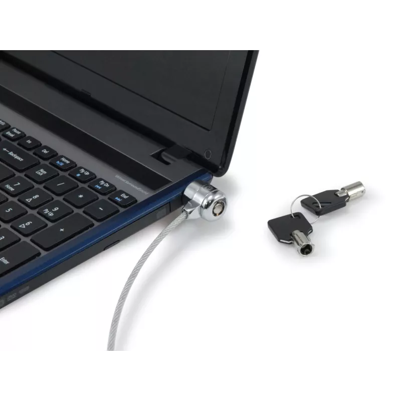 Zámok na notebook Conceptronic CNBSLOCK15T 1,5 m strieborný 2 kľúče