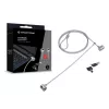 Zámok na notebook Conceptronic CNBSLOCK15T 1,5 m strieborný 2 kľúče