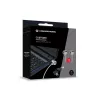 Zámok na notebook Conceptronic CNBSLOCK15T 1,5 m strieborný 2 kľúče