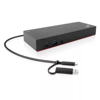 Lenovo ThinkPad Hybrid USB-C s USB-A dock káblový USB 3.2 Gen 2 (3.1 Gen 2) Type-C čierny