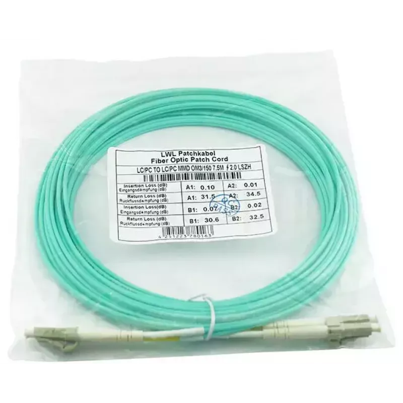 BlueOptics SRCABLE2M-BO InfiniBand optický kábel 2 m LC béžový