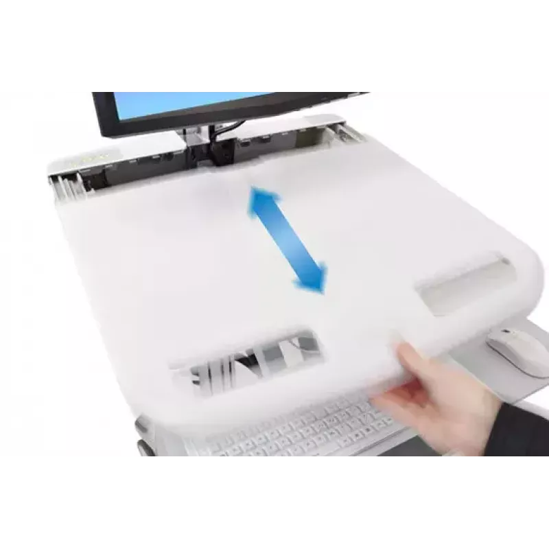 Multimediálny vozík Ergotron StyleView hliník sivá biela