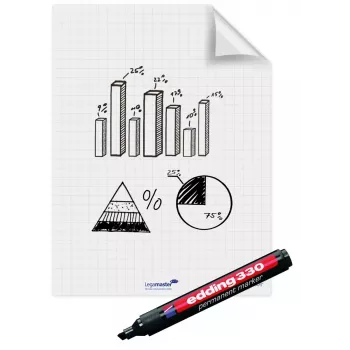 Flipchart fólia Legamaster Magic-Chart 60x80cm