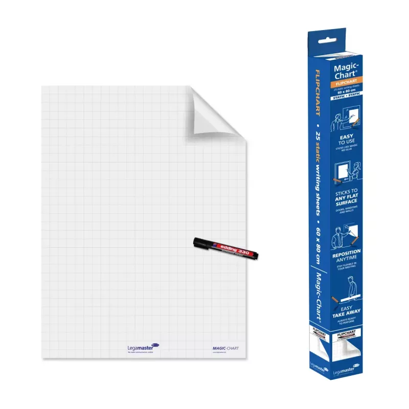 Flipchart fólia Legamaster Magic-Chart 60x80cm