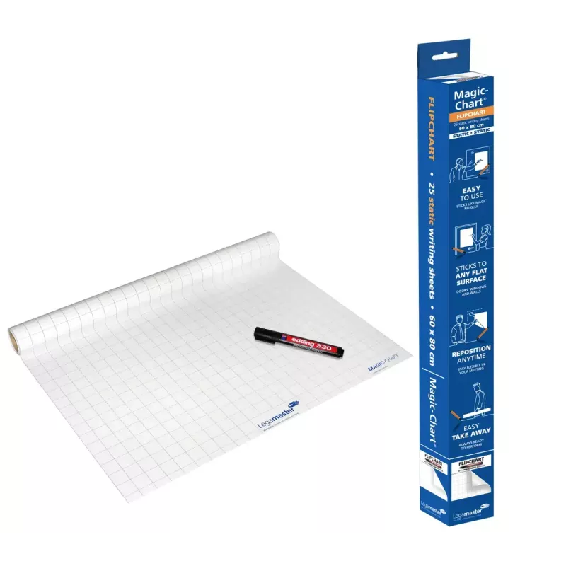 Flipchart fólia Legamaster Magic-Chart 60x80cm