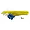 Optický patch kábel BlueOptics SFP3131BU3MK 3 m OS2 LC–LC žltý, 9 µm, plný duplex