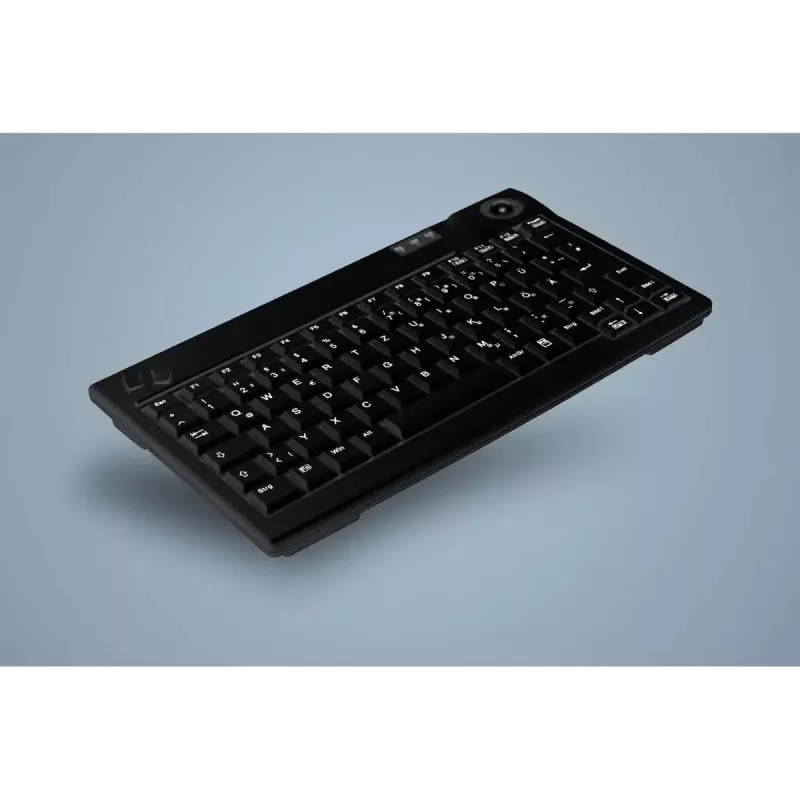 Active Key AK-440-TU-B/FR klávesnica s trackballom, francúzske rozloženie, čierna