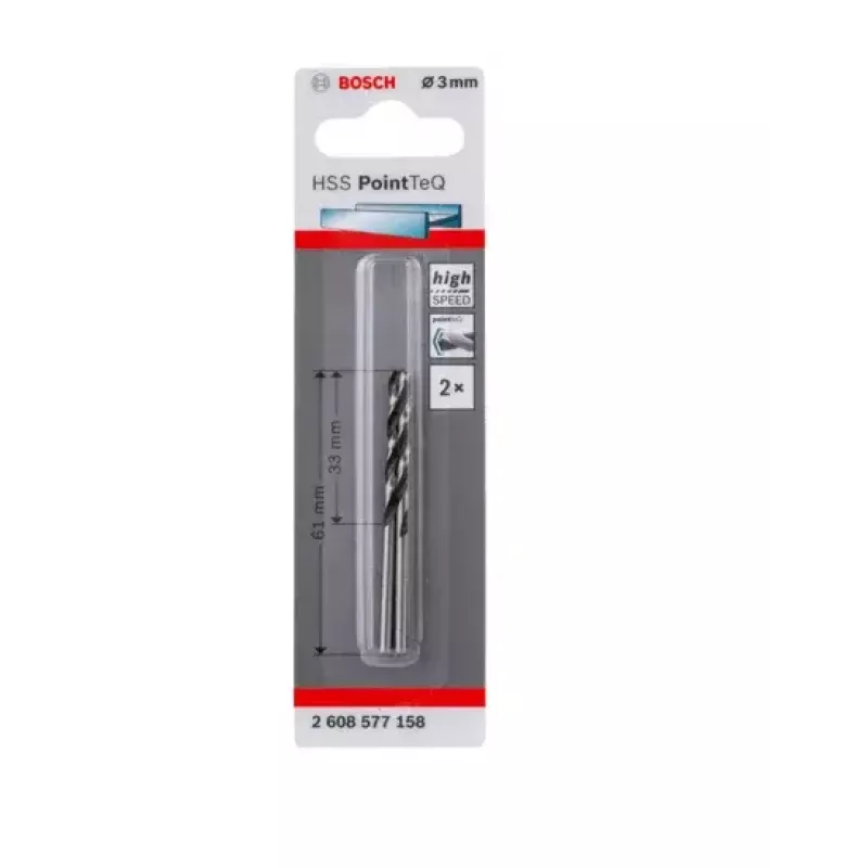 Bosch HSS vrtáky do kovu PointTeQ