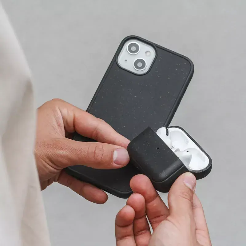 Woodcessories Bio Case puzdro na telefón kryt čierna iPhone 14 Plus 17 cm