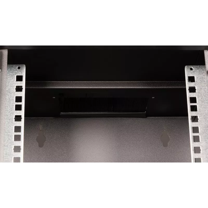 Nástenný rozvádzač EQUIP EWM-06-3030-B 6U, 312 mm široký, 300–330 mm hlboký, čierny