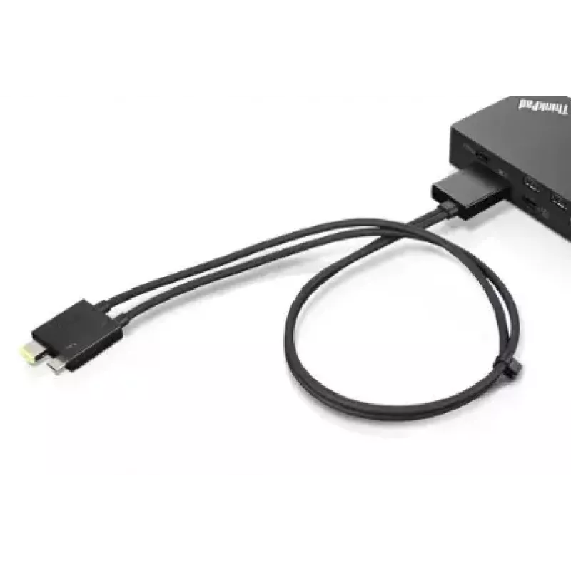 Lenovo 4X90U90616 USB grafický adaptér čierny