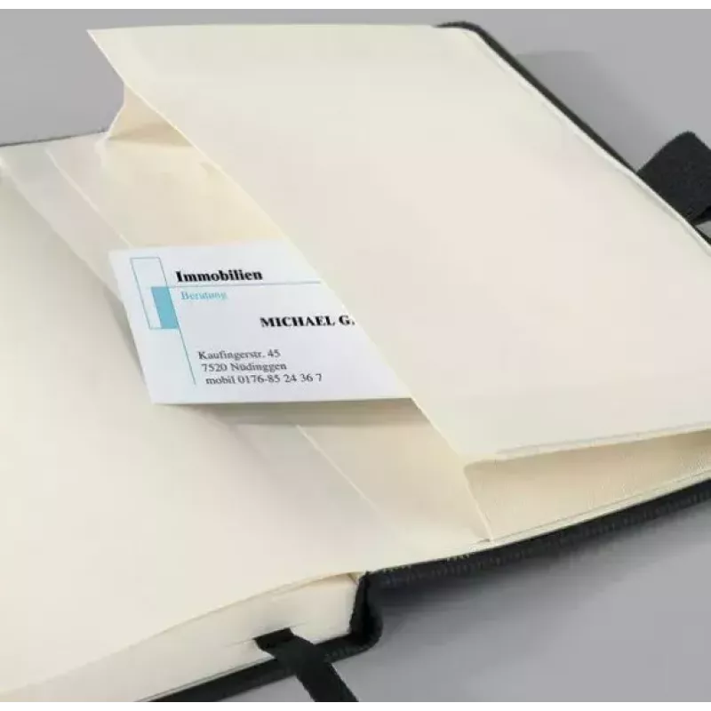 Zošit Sigel CO132 A6 194 listov čierna