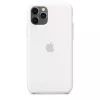 Apple iPhone 11 Pro silikónové puzdro biela