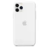 Apple iPhone 11 Pro silikónové puzdro biela