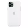 Apple iPhone 11 Pro silikónové puzdro biela