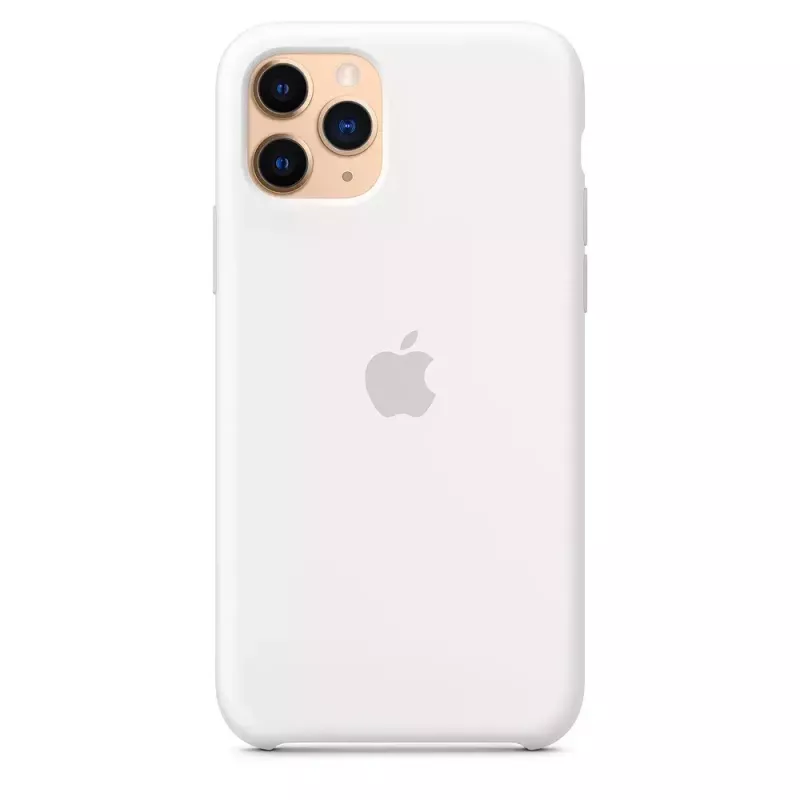 Apple iPhone 11 Pro silikónové puzdro biela