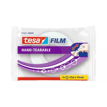 Lepiaca páska TESA 57521-00000-01 transparentná polypropylén 25 m 19 mm