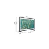 Samsung The Frame GQ32LS03CBU 81,3 cm (32 palcov) Full HD Smart TV WLAN čierna
