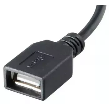 Micro-USB kábel Akasa AK-CBUB25-15BK 0,15 m