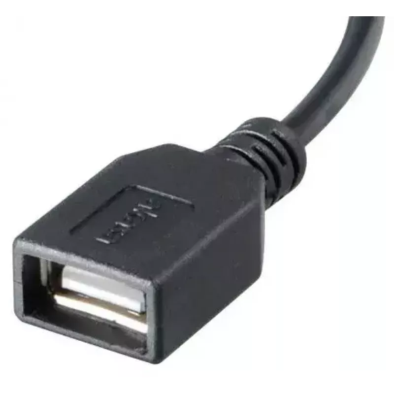 Micro-USB kábel Akasa AK-CBUB25-15BK 0,15 m