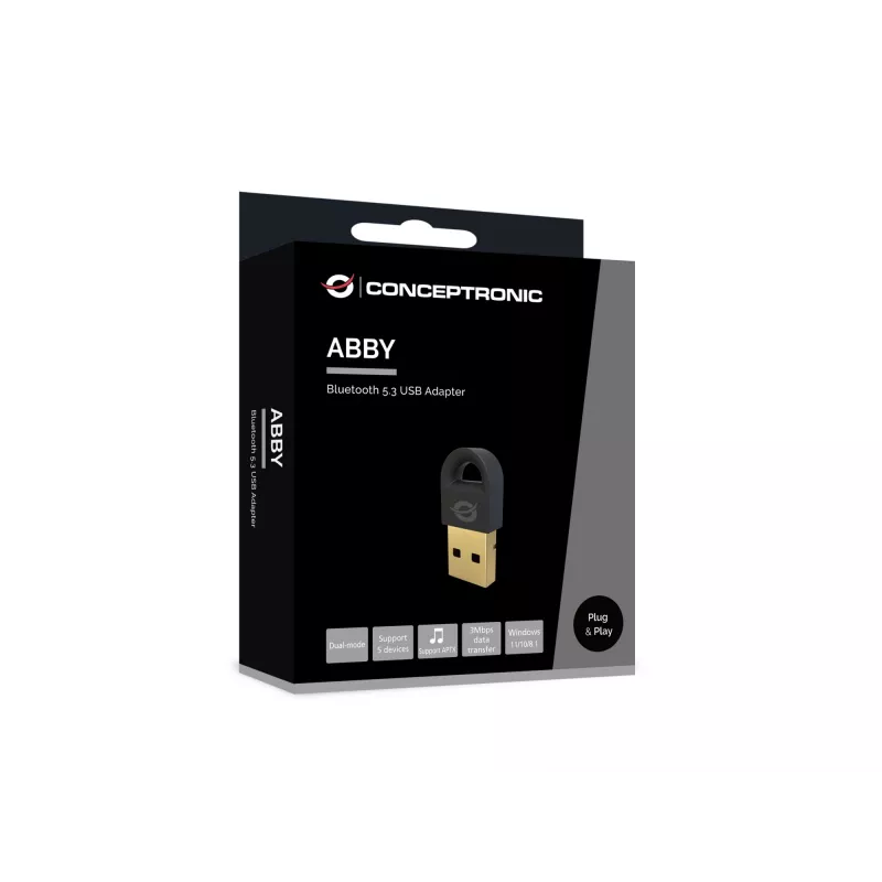 Conceptronic ABBY16B Bluetooth 5.3 USB adaptér