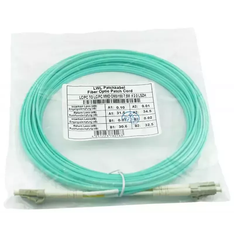 BlueOptics SRCABLE3M InfiniBand optický kábel 3 m LC Aqua
