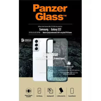 HardCase kryt PanzerGlass pre Samsung Galaxy S22 transparentný