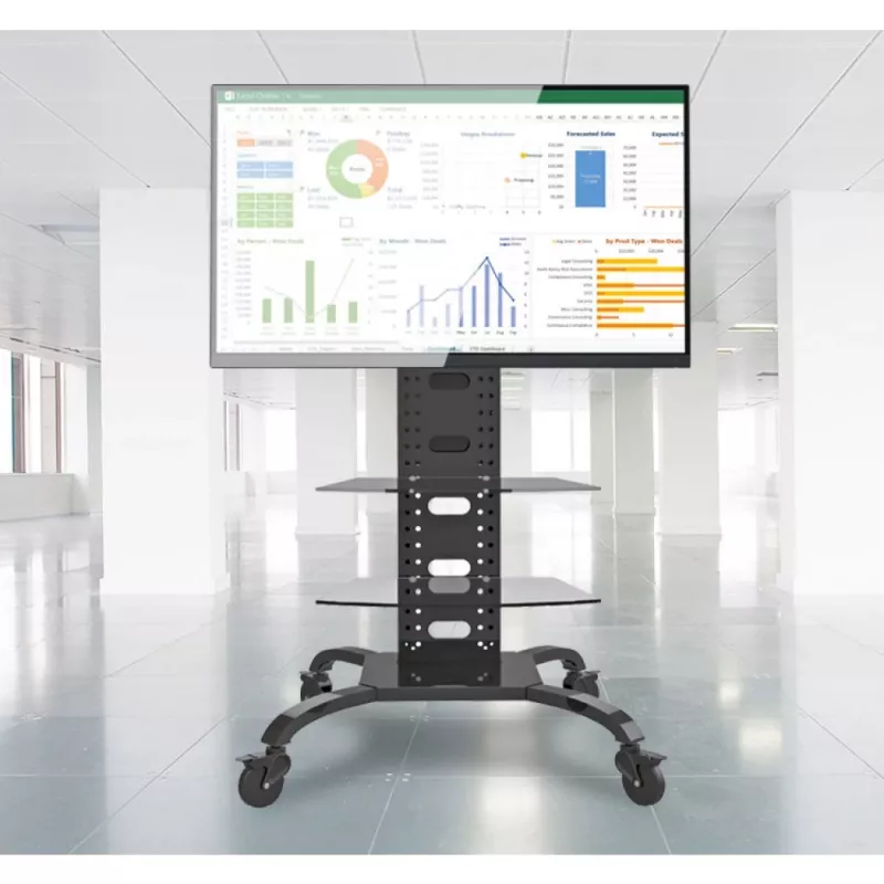 Techly ICA-TR8 Stojan na signage displej 177,8 cm (70 inch) čierny