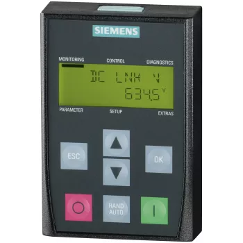 Siemens 6SL3255-0AA00-4CA1 Dotykový ovládací panel