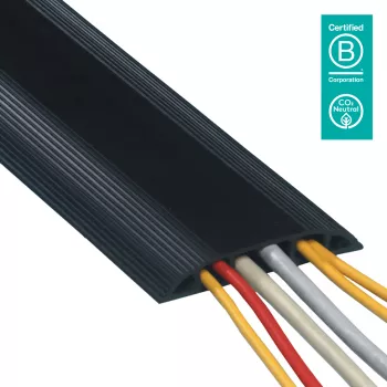 Dataflex Addit káblový mostík 150 cm 153, čierny, lepiaca páska, 1 ks, 320 mm, 320 mm, 115 mm