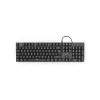 Hama MKC-650 klávesnica kancelárska USB QWERTZ nemecká antracitová, čierna
