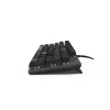 Hama MKC-650 klávesnica kancelárska USB QWERTZ nemecká antracitová, čierna