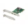 Conceptronic EMRICK 2-port USB 3.2 Gen 2 Type-C PCIe karta, samostatne napájaná