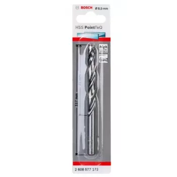 Vrták Bosch HSS Twist Drill Bits PointTeQ 8,5 mm