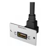 Kindermann Konnect 50 alu zásuvka HDMI, modulárny predný panel so zacvakávaním